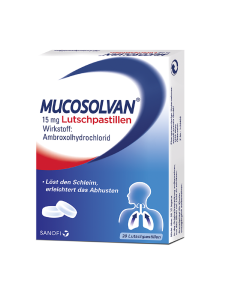 Mucosolvan Lutschpastillen 15mg, 20 Stück