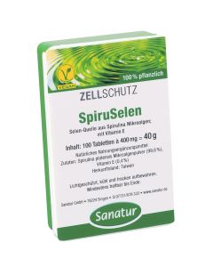 SPIRUSELEN                    TABL 400MG -SANATUR                    30MCG SELEN, 100 Stück