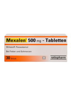 MEXALEN TABL 500MG, 30 Stück