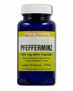 GPH Pfefferminz 450mg Kapseln, 90 Stück