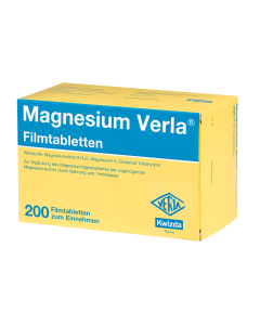 Magnesium Verla - Filmtabletten, 200 Stk.