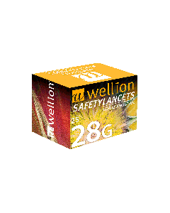 Wellion SafetyLancets 28G, 25 Stk.