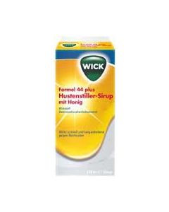 Wick Formel 44 Hustenstiller Sirup mit Honig, 180ml