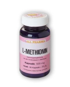 GPH L-Methionin 500mg Kapseln, 120 Stück