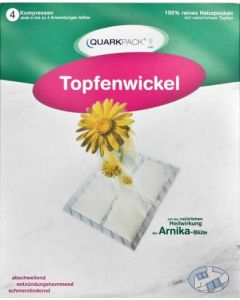 Quarkpack Topfenwickel + Arnika, 4 Stück
