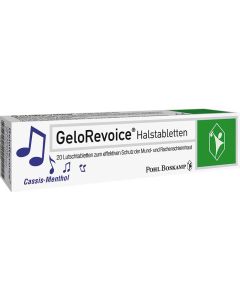 Gelorevoice Halstabletten Cassis-Menthol