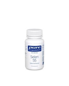 SELEN                         KAPSELN                     SELENMETHIONIN/SELEN 55   PURE ENCAPSULATIONS, 90 Stück