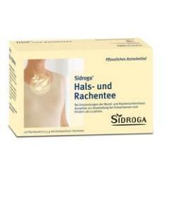 Sidroga Hals- und Rachentee 20 Beutel, 20 Stück