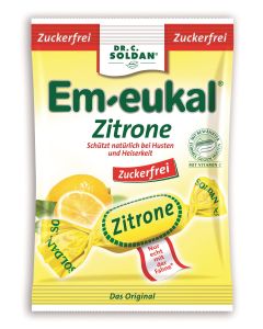 Em-eukal Zitrone zuckerfrei, 75g 