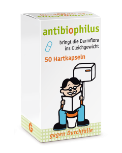 Antibiophilus Kapseln, 50 Stück