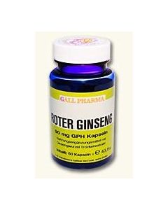 GPH Roter Ginseng 90mg Kapseln, 60 Stk.