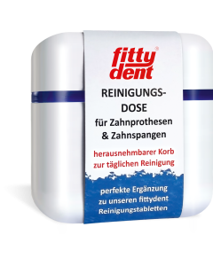 fittydent Reinigungsdose, 1 Stk.
