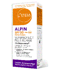 Ateia Alpin SPF30 Gesicht/Lippen-Softgel, 20ml