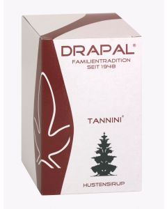 DRAPAL® Tannini Hustensirup Glas mit Faltschachtel, 450g 