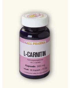 L-Carnitin Kapseln 360mg, 60 Stück
