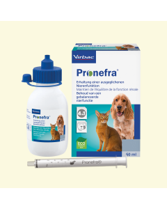 Pronefra - Ergänzungsfuttermittel für Hunde und Katzen, 60ml