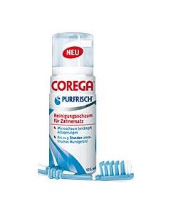 Corega Purfrisch Reinigungsschaum, 125g