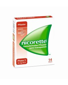 Nicorette transdermales Pflaster 25mg / 16h, 14 Stück