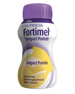 Fortimel Compact Protein--Banane, 4 Stück