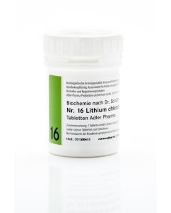 Schüßler Salz Adler Nr. 16 D12 Tabletten, 250g 