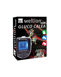 WELLVET703DE WellionVet GLUCO CALEA Blutzuckermessgeräte Set, 1pk