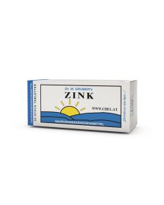 Dr. Grubers Zink Chelat Tabletten, 50 Stück