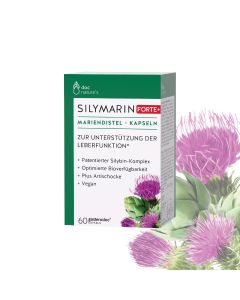 doc nature‘s SILYMARIN FORTE+ Mariendistel-Kapseln, 60 Stk.