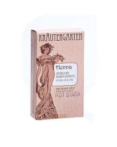 Henna Pulver Stark Rot, 80g