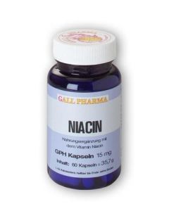 GPH Niacin 15mg Kapseln, 60 Stück
