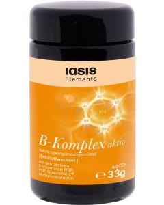 B-Komplex aktiv Iasis – Zellstoffwechsel, 60 Kapseln