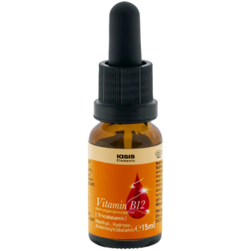 Vitamin B12 Iasis – Tricobalamin - Tropfen, 15ml