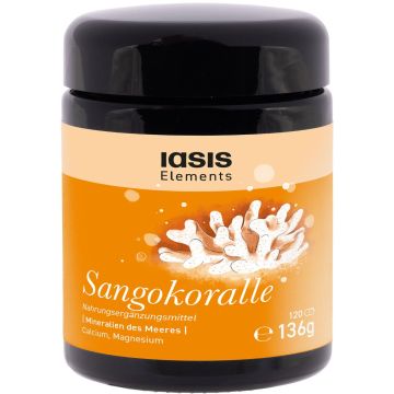 Sangokoralle Iasis – Mineralien des Meeres, 120 Kapseln