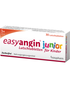 easyangin junior Lutschtabletten für Kinder, 30 Stk.