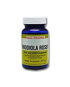 GPH Rhodiola rosea 200mg Kapseln, 30 Stück
