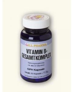 Vitamin B Gesamtkomplex Kapseln, 30 Stück