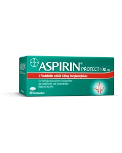 ASPIRIN                       PROTECT FILMTABL 100MG, 60 Stück