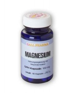 GPH Magnesium 100mg Kapseln, 120 Stück