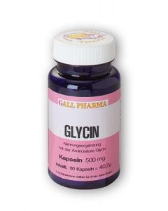 GPH Glycin 500mg Kapseln, 60 Stück