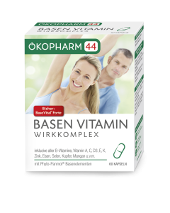 Ökopharm44® Basen Vitamin Wirkkomplex Kapseln 60 ST, 60 Stk.