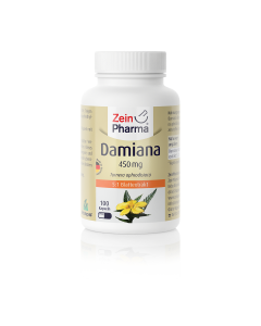 Zeinpharma Damiana 450 mg Kapseln, 100 Stück