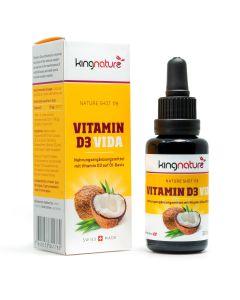 Kingnature Vitamin D3 Vida, 30ml