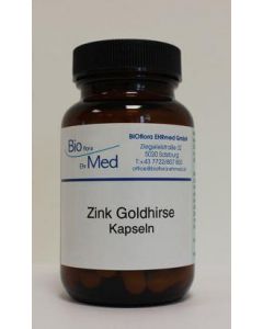 ZINK                          -GOLDHIRSE KAPSELN -EHRMED, 60 Stück