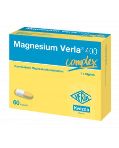 Magnesium Verla 400 complex, 60 Stück