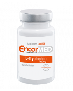 EncorMed L-Tryptophan 500 mg Kapseln, 60 Stück