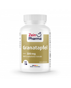Zeinpharma Granatapfel Extrakt 500 mg Kapseln, 90 Stück