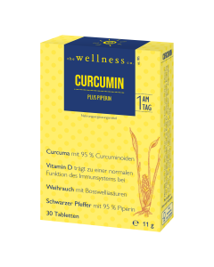 CURCUMIN + PIPERIN + WEIHRAUCH + VIT D, 30 Stk.