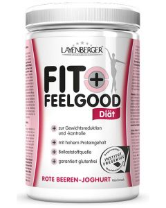 Fit + Feelgood Diät-Pulver -Rotebeere-Joghurt, 430g