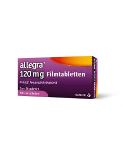 Allegra® 120mg Filmtabletten, 10 Stk.