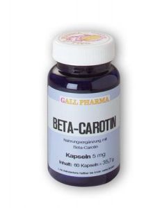 GPH Beta-Carotin 5mg Kapseln, 60 Stück