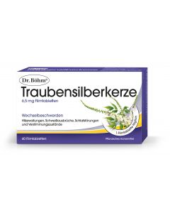 Dr. Böhm Traubensilberkerze, 60 Stk.